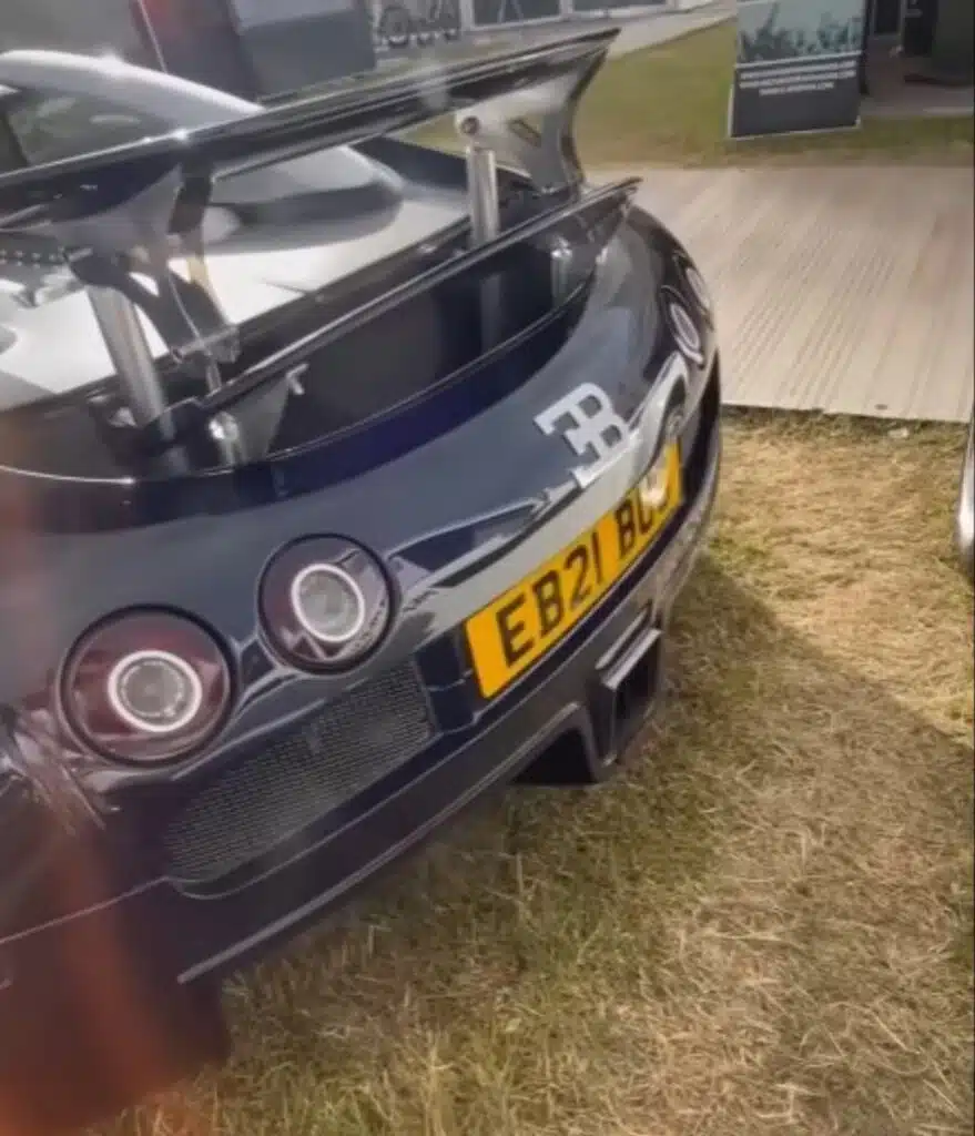 Fake Bugatti Veyron supercar