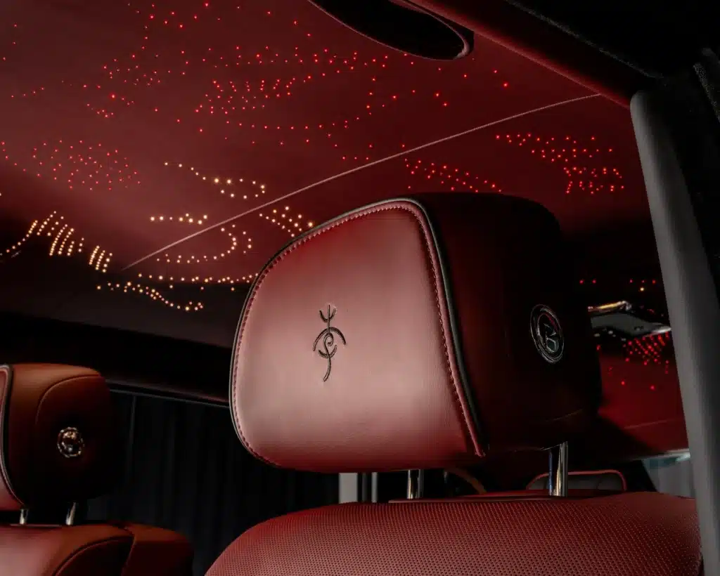 Rolls-Royce Phantom leather seats