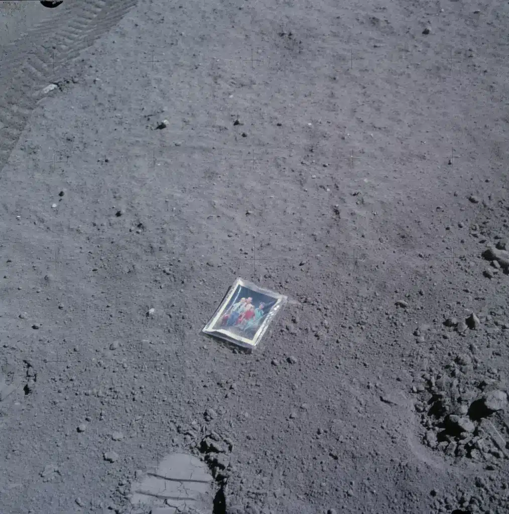 Astronaut Charles Duke left family photo on moon