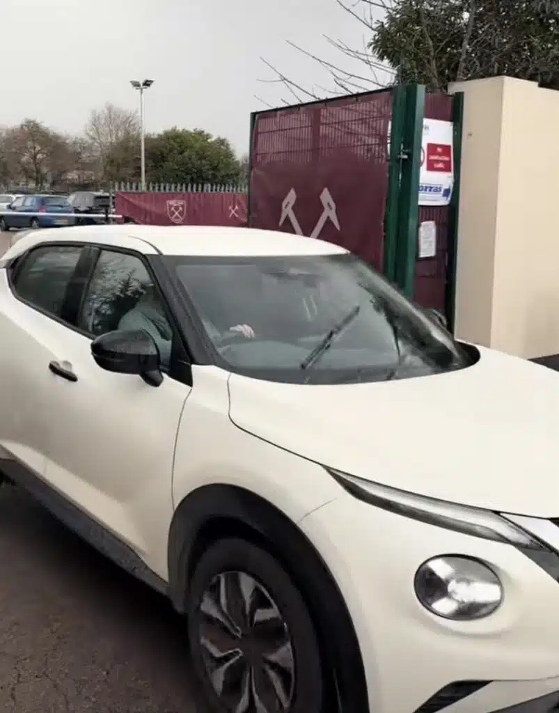 Fans stunned after noticing Premier League footballer's humble car on match day