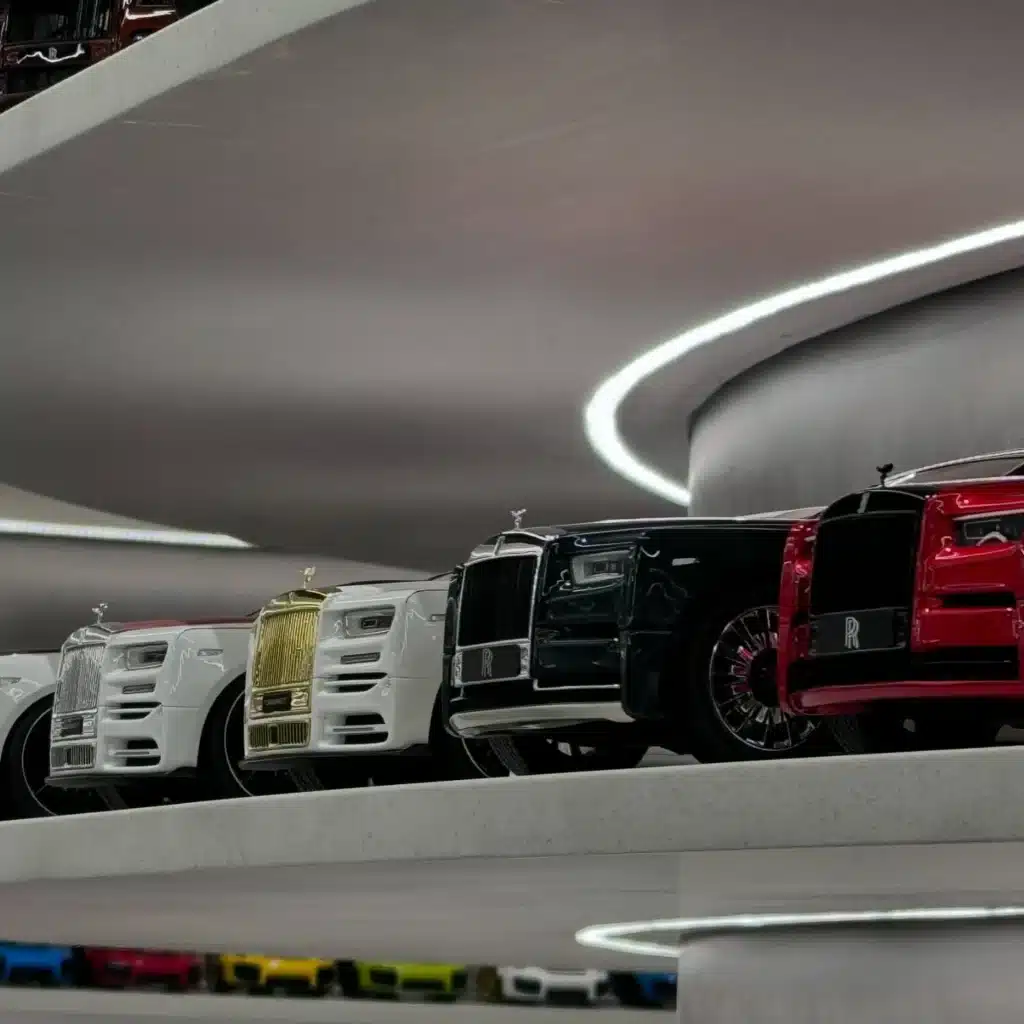 Miniature model cars Rolls-Royce