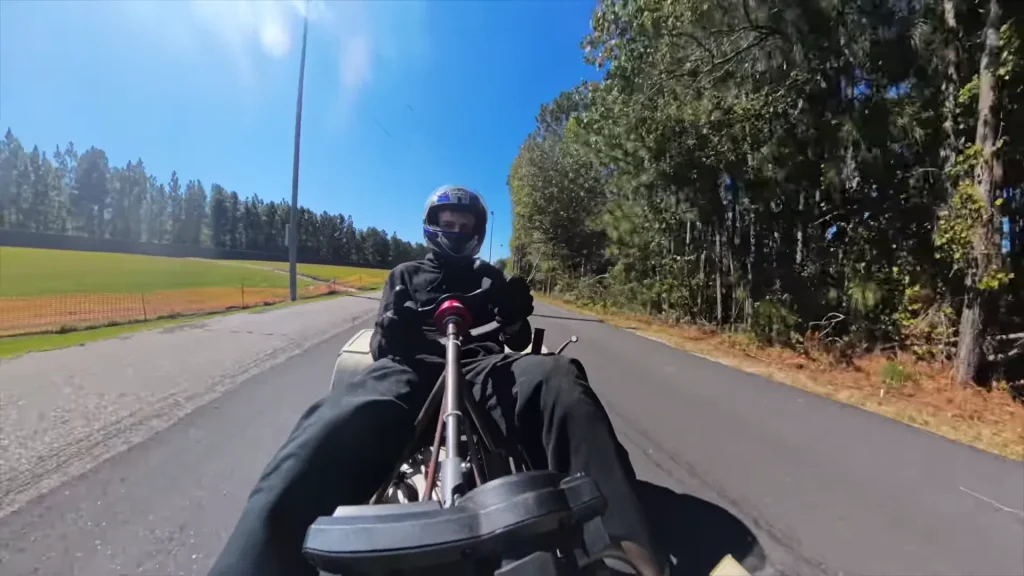 North Carolina man builds world's fastest lawnmower that reaches 152 mph and still manages to cut grass