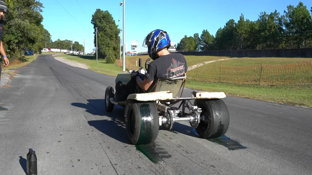 North Carolina man builds world's fastest lawnmower that reaches 152 mph and still manages to cut grass