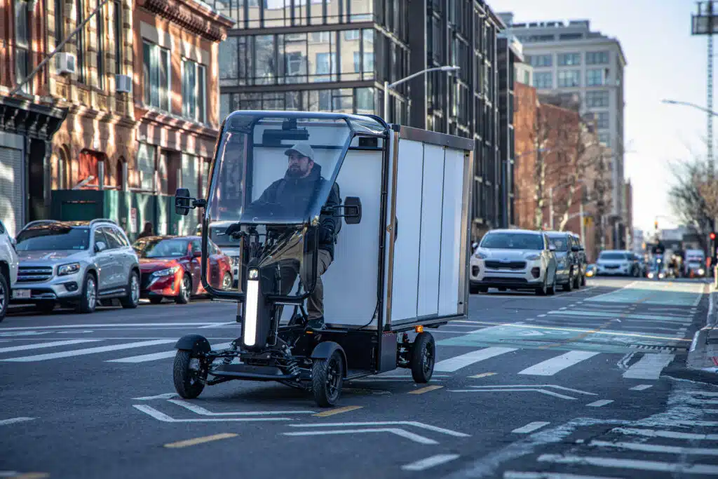Honda's electric Quadricycle uses modular cargo, swappable batteries, and pedal-assist tech to tackle last-mile delivery across North America and Europe