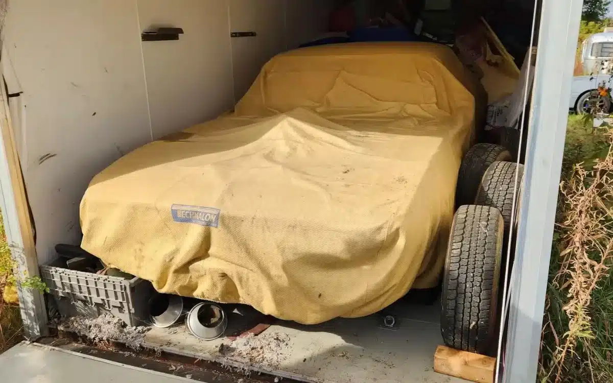 Ultra-rare muscle car emerges from trailer time capsule after 30 years hidden from the world