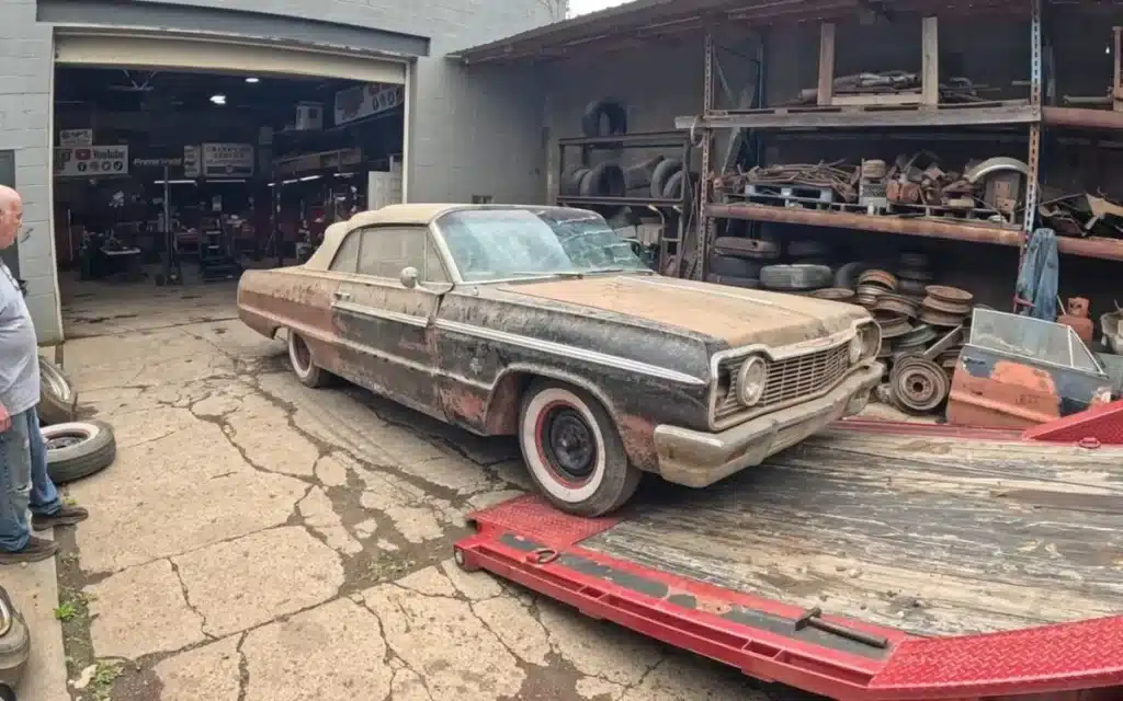 A 1964 Chevy Impala SS was saved after decades in a barn but was found to be hiding a dangerous puzzle
