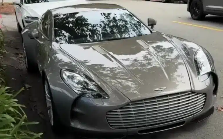 'The most beautiful car ever designed' is a $2 million Aston Martin guy finds just parked on the street