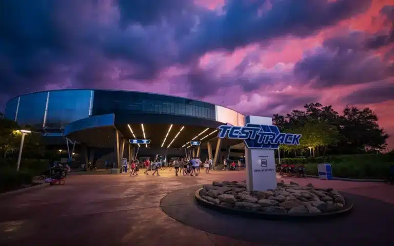 Walt Disney World Florida's Test Track 3.0 has been presented by GM to tell the magical tale of the history of transport