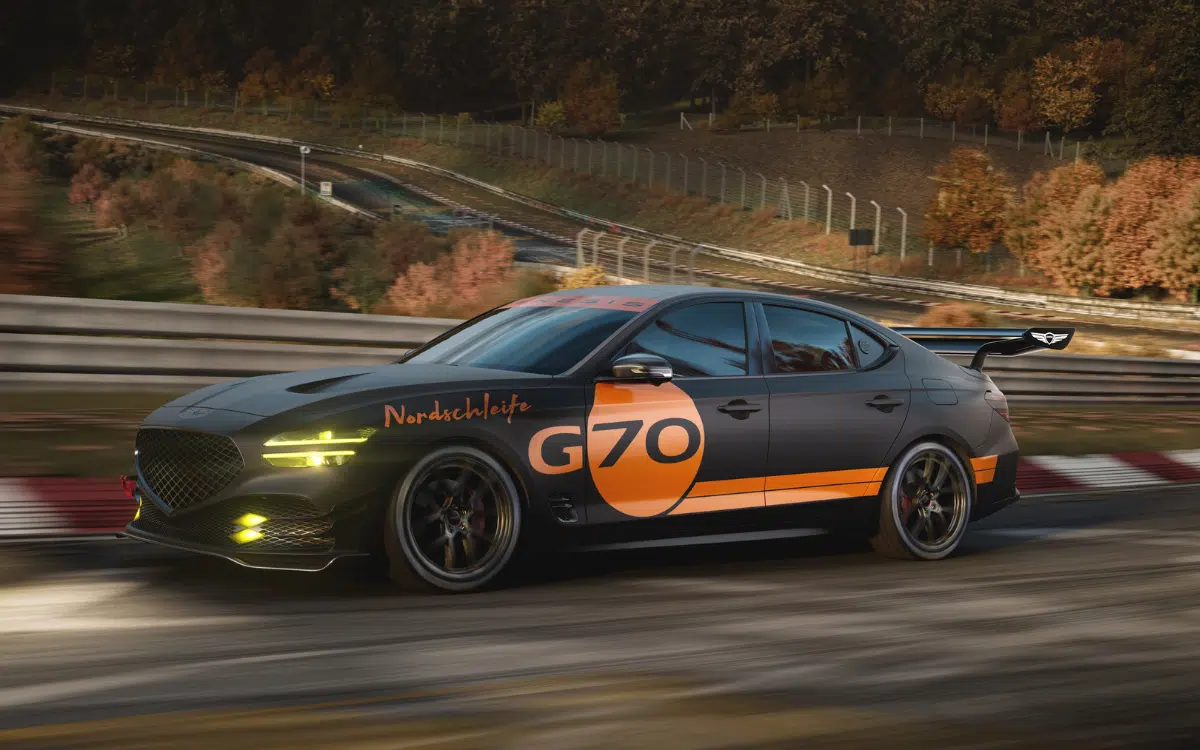 GTA might be delayed but Genesis is already in custom car mode with this wild G70