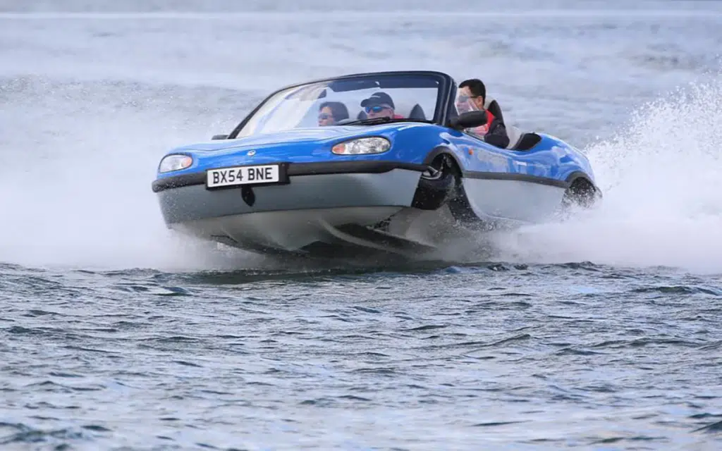 Amphibious floating V6 roadster once set the weirdest record the world has ever seen