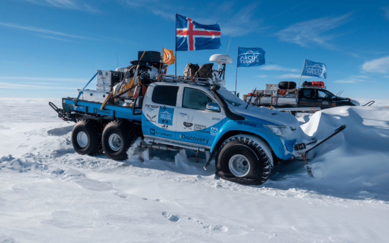 These confusingly-named trucks are the only trucks with a permit to drive to the South Pole