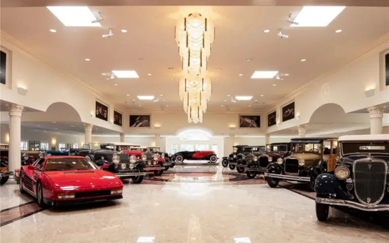 $125M estate in California goes above dream garages, it has its own car museum