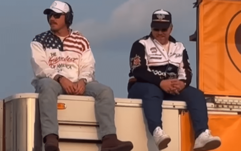 Country stars Morgan Wallen and ERNEST enjoyed Nashville NASCAR race from the best seats in the house