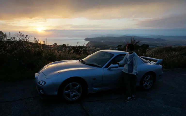 One anime episode with her son led to a 25-year love story with an RX-7