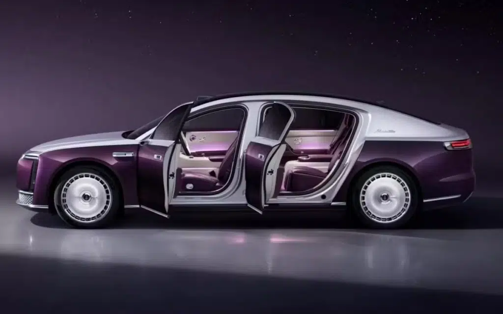 Car quickly labelled 'Chinese Rolls-Royce' is launched and costs less than $100,000