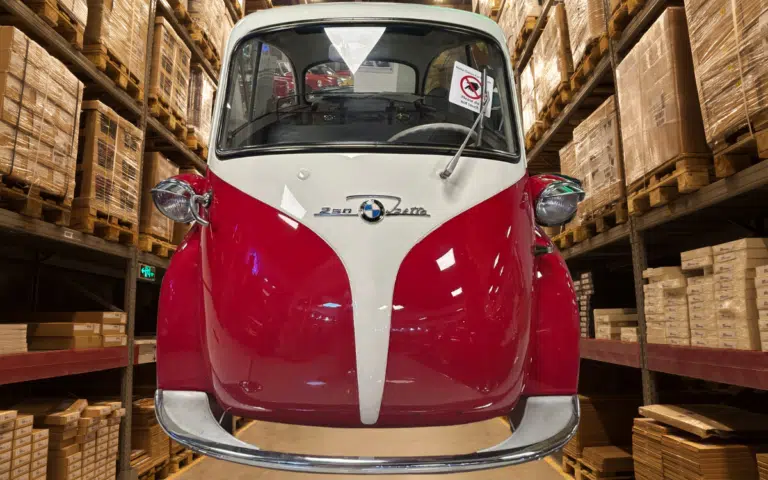 The world’s 10th smallest country is home to the world’s tiniest car - the BMW Isetta
