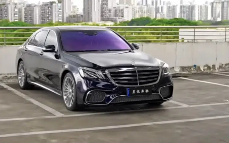 Man transforms his dad's Mercedes-Benz S-Class to the point it's unrecognizable and looks more like a Maybach