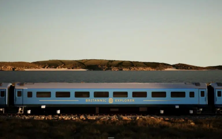 Britain’s fanciest train pulled a u-turn before its first luxury trip for billionaires