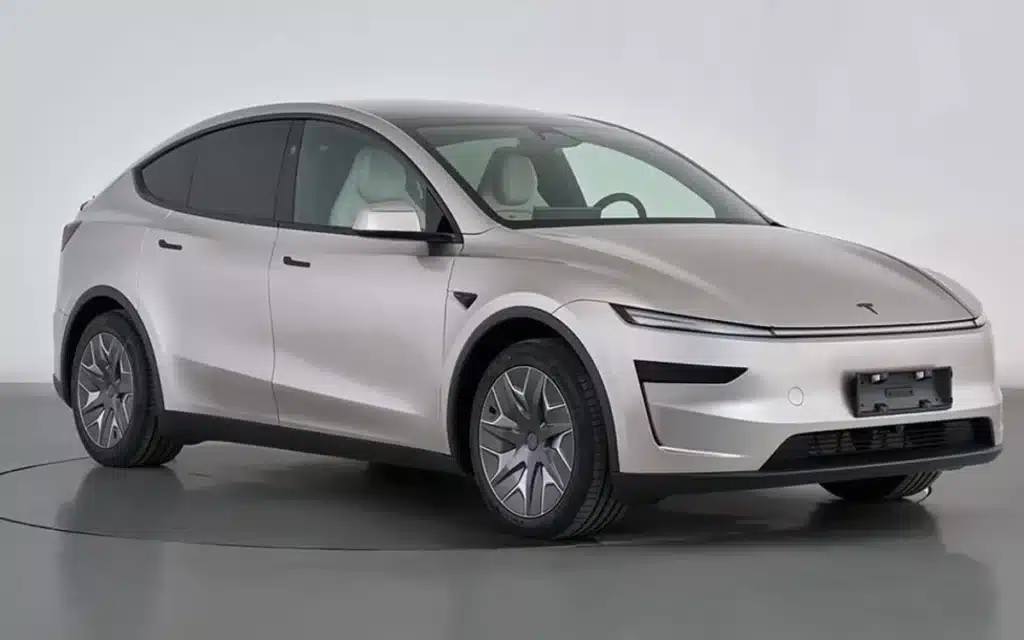 Tesla unveiled a new stretched three-row Model Y only available in China - the Tesla Model YL