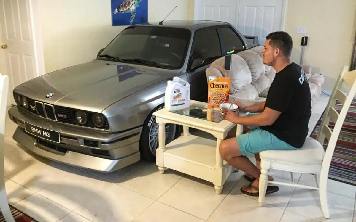 Florida man took drastic steps to protect his rare BMW M3 during hurricane