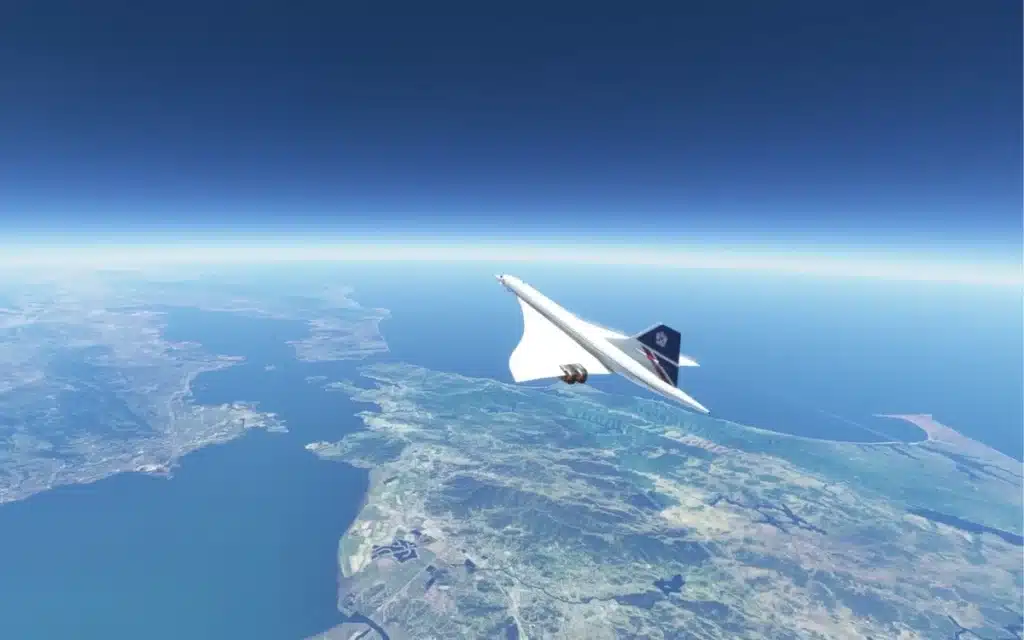 'Weird' simulation showing the speed of Concorde at ground level leaves people shocked