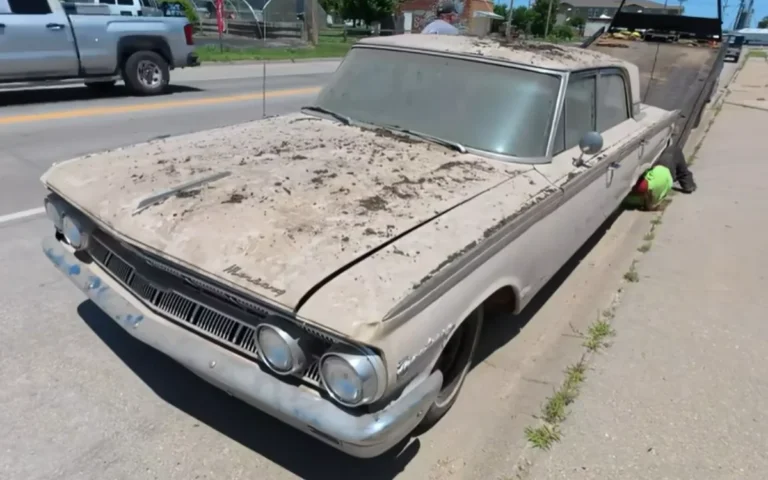 Kansas man rescues 1963 Mercury from crusher and shows it daylight for the first time in 20 years