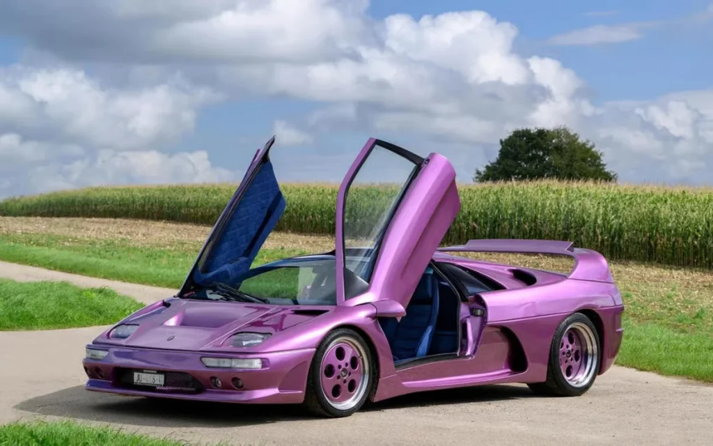 One of 10 Swiss-tuned Lamborghini Diablo Evolution GTRs expected to fetch $500,000