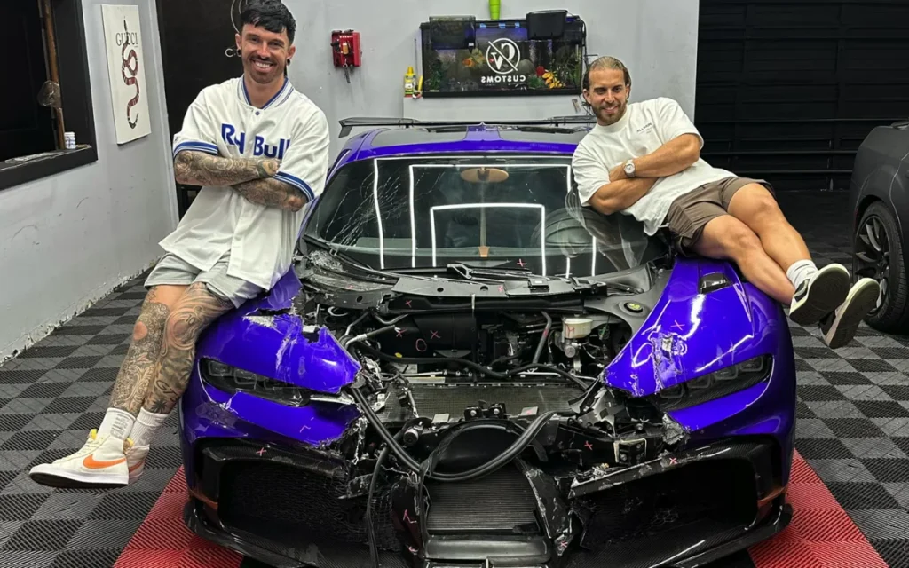 Everything we know about Mat Armstrong infamous Bugatti Chiron Pur Sport hypercar rebuild