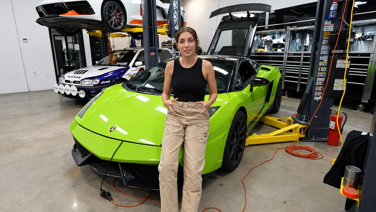 California woman buys the cheapest Lamborghini in the country and immediately finds out why it was so cheap