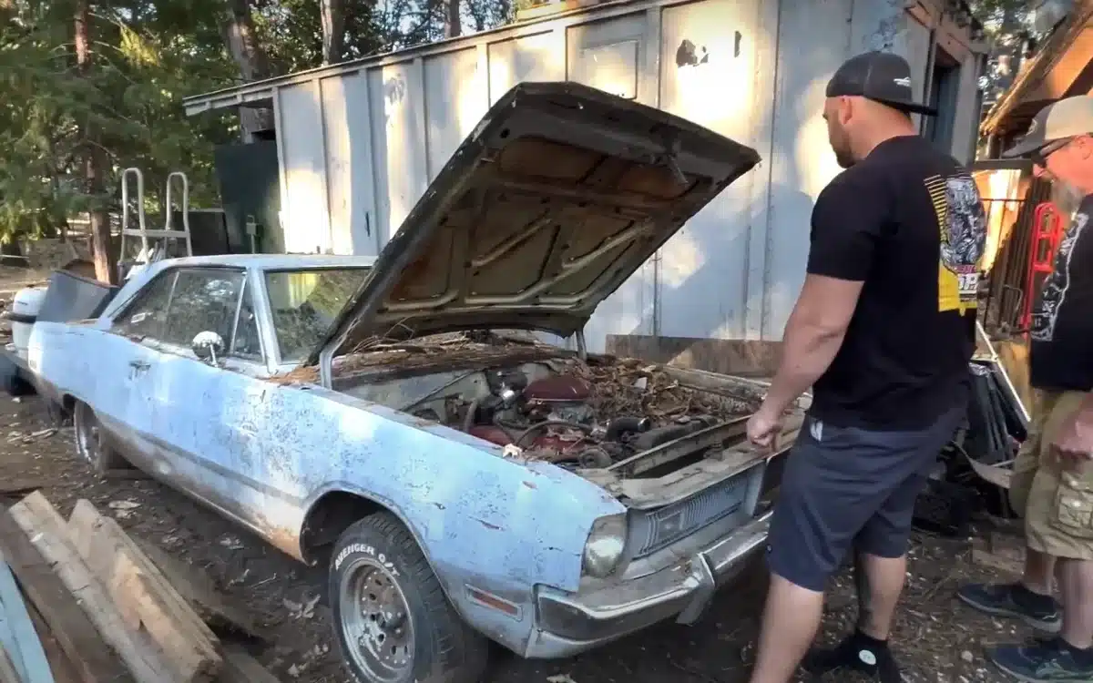 After years and years this man was reunited with the Dodge Dart he had in high school, only it’s very different now