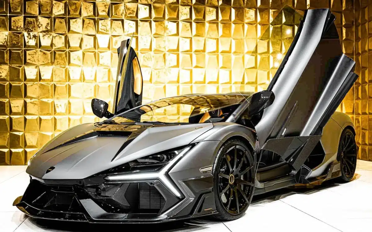 With a seven-digit price tag, this Lamborghini Revuelto is no stock supercar