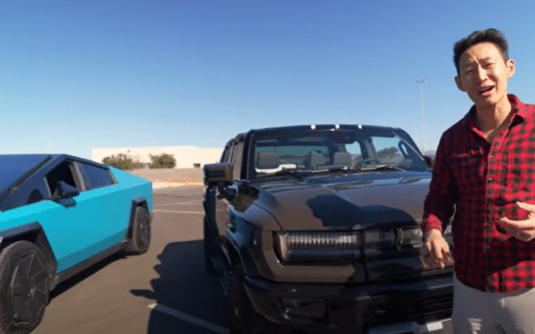 US Tesla Cybertruck owner gets his hands on a Hummer EV for comparison and one is the better daily driver