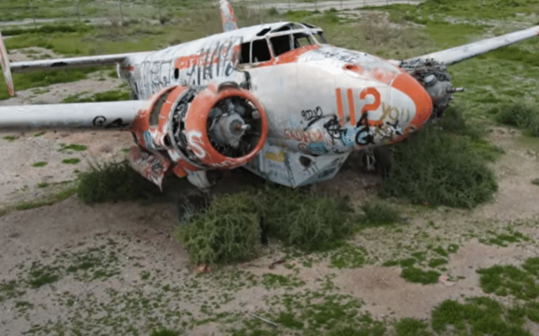 Rotting WWII planes at abandoned Arizona airport feel post-apocalyptic