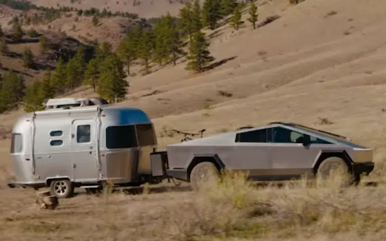 Tesla Cybertruck’s latest marketing imagery sparks debate by mirroring a Ford campaign
