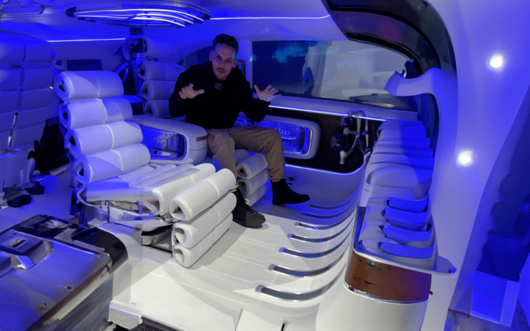 We’re in China to show you what the Mercedes-Benz Vision V really looks like inside