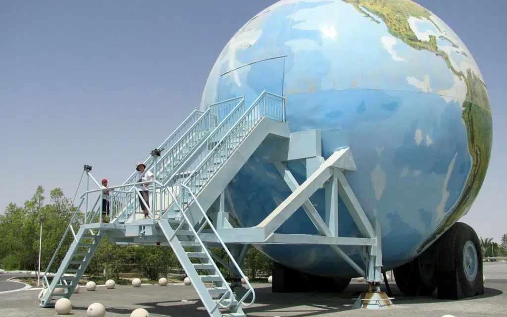 UAE billionaire could have any RV but he commissioned a moving planet instead
