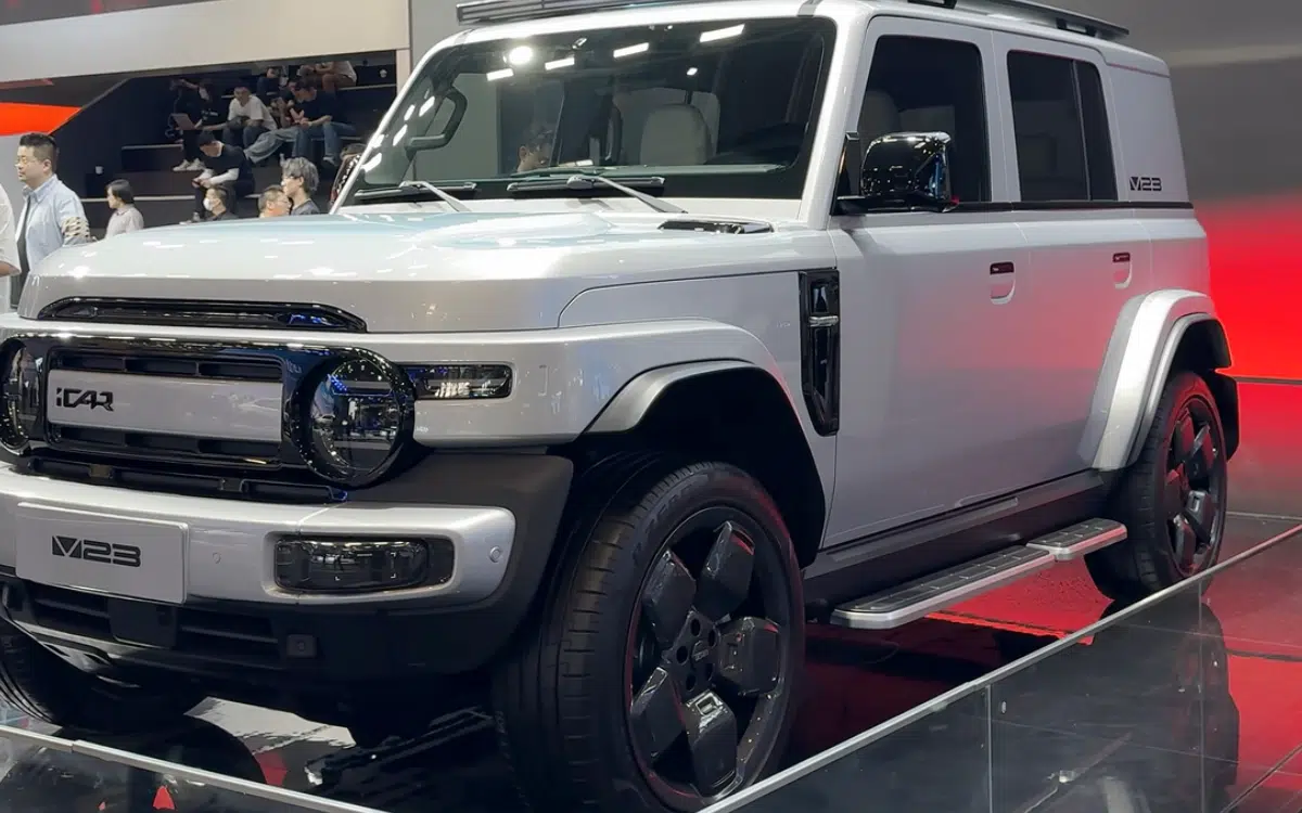 Forget the iPhone, this iCar is an EV tank with 311 miles of range