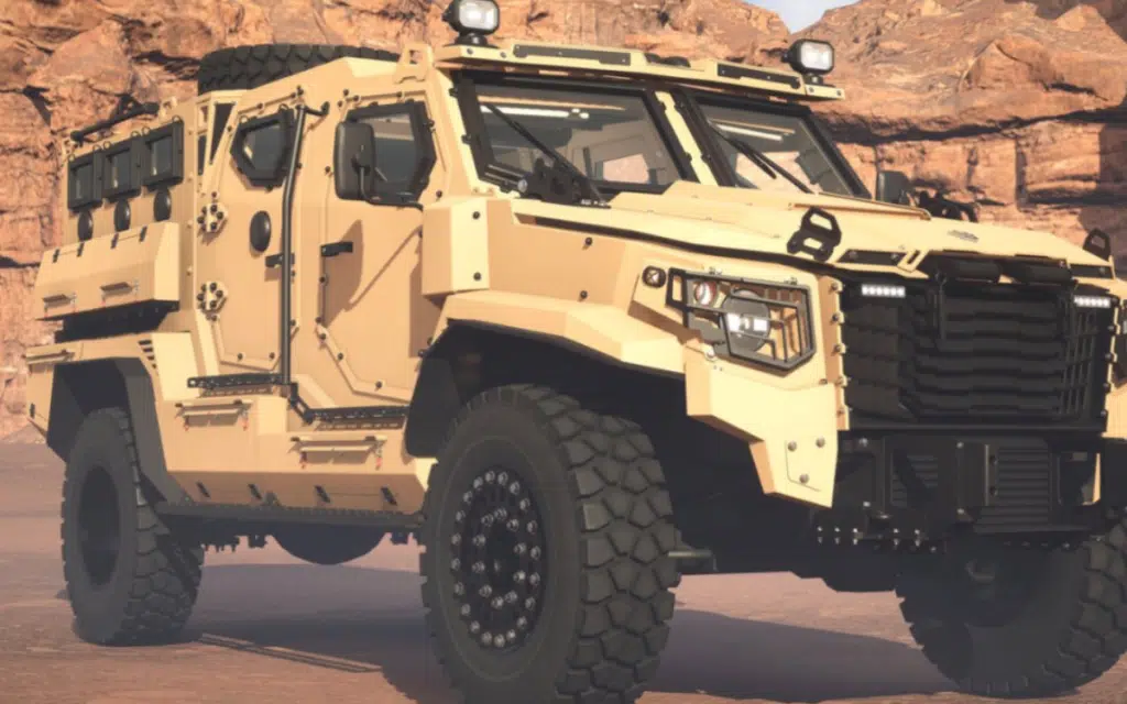 GOAT Atlas APC tactical truck features