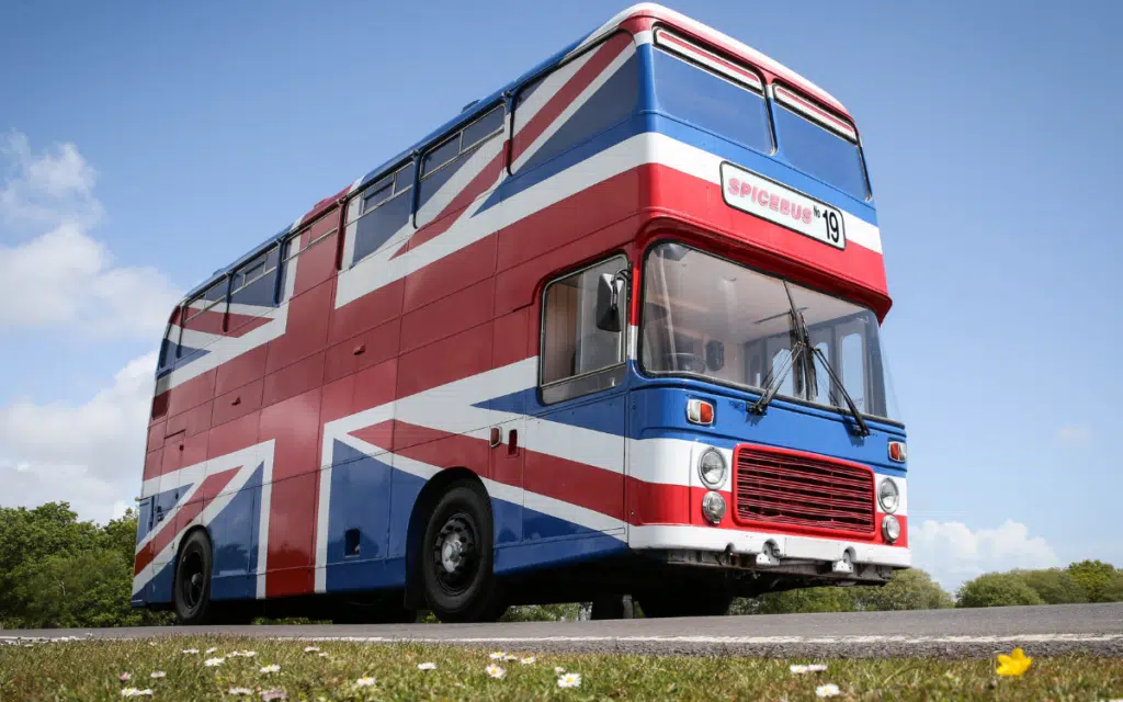 The iconic Spice Girls bus ended up on Airbnb