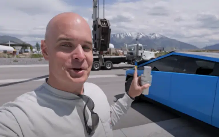 Utah man's Cybertruck fixed by Tesla using glue and he's just happy it's not totaled