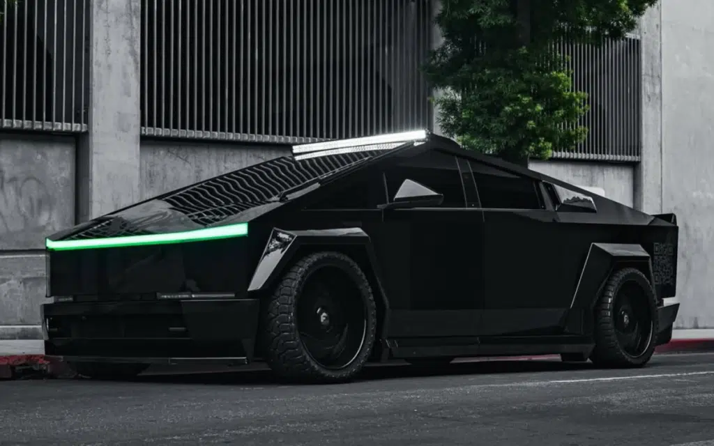 What LA customizers have done to a Cybertruck would catch your eye from a mile away