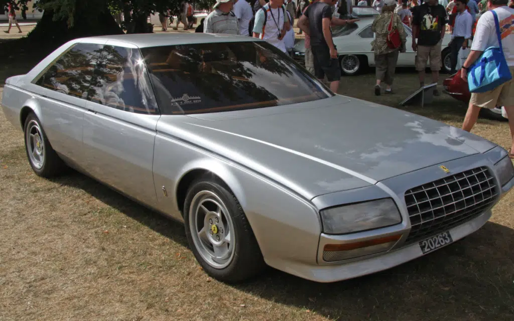 Ferrari once built a luxury four-door sedan, but it wasn't to be