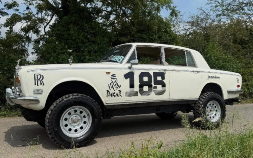 Highly modified Rolls-Royce Silver Shadow is for sale on eBay for just $26k