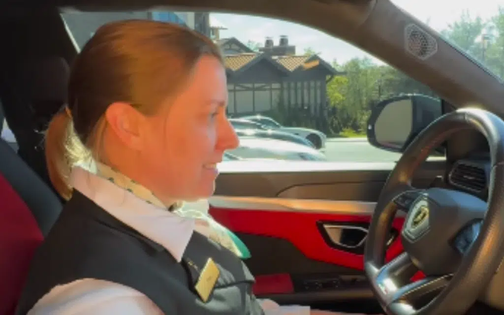 Florida man lets hotel employee drive his Lamborghini and she shocks him by absolutely flooring it