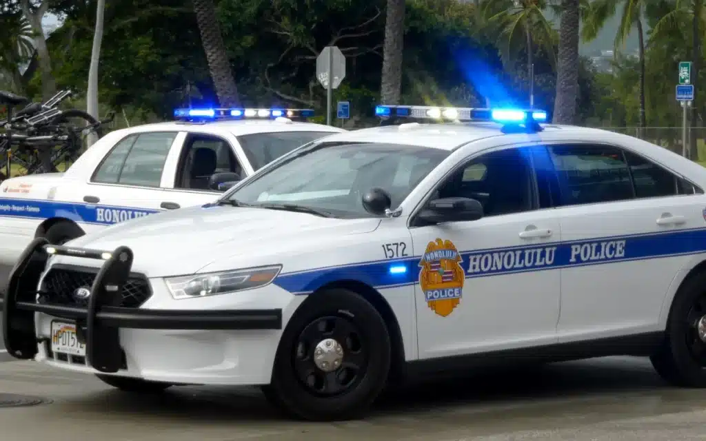 Cops in Hawaii can use their own car for patrol vehicles and there's some interesting choices 