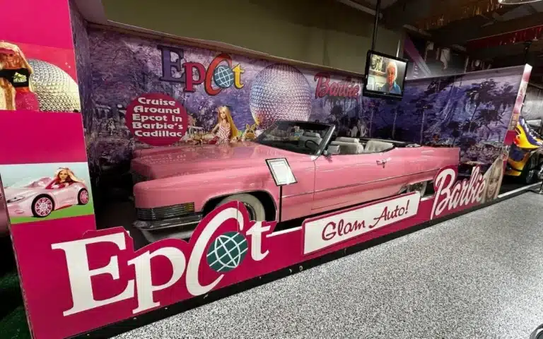 1970 Cadillac DeVille convertible that's Disney's Barbie parade car is heading to auction