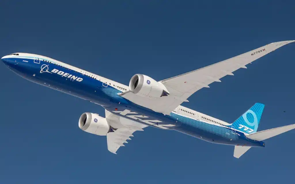Boeing's latest aircraft that keeps being delayed took off vertically like a rocket at an air show