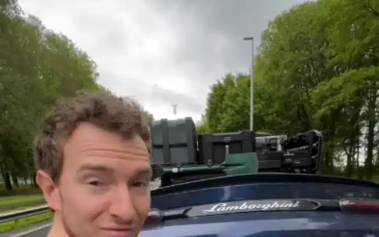 Colorado man shares one of the key benefits of living in the back of his Lamborghini, which he loves