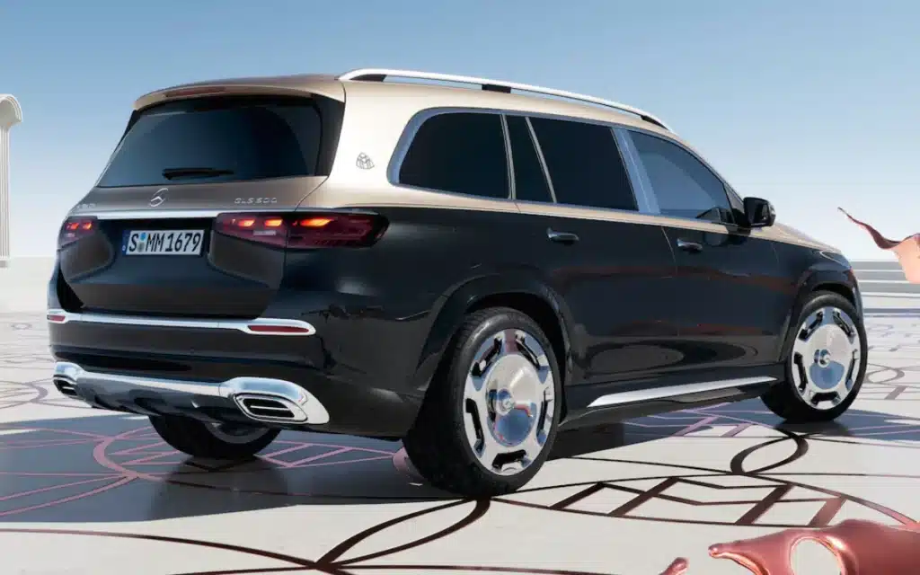 Mercedes Maybach party trick? They can literally bounce on command