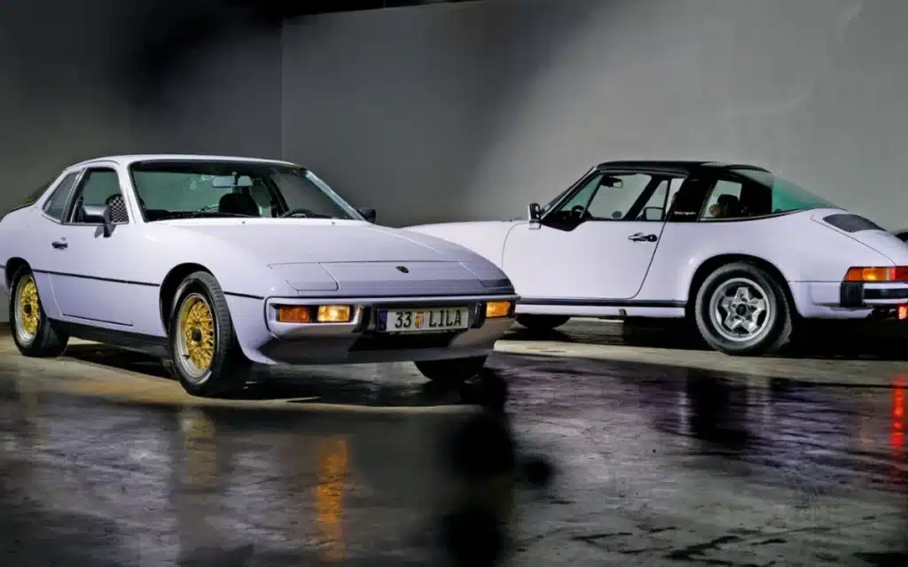 One Texas man is chasing every lilac Porsche on Earth after falling for rare moonstone paint